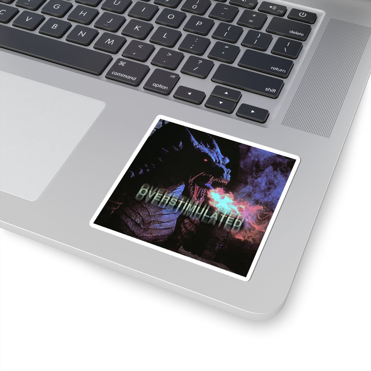 OVERSTIMULATED | Dragon Sticker