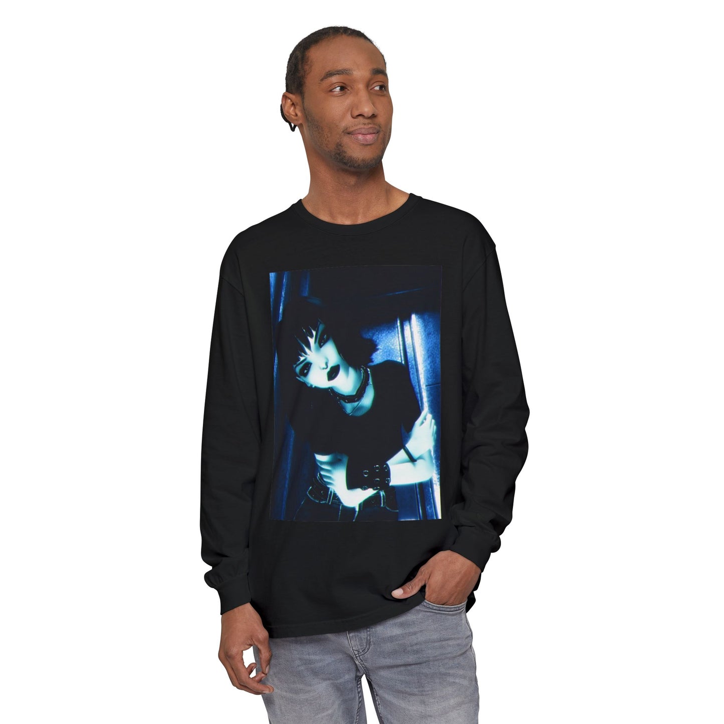 Goth Toon Character Long Sleeve Shirt