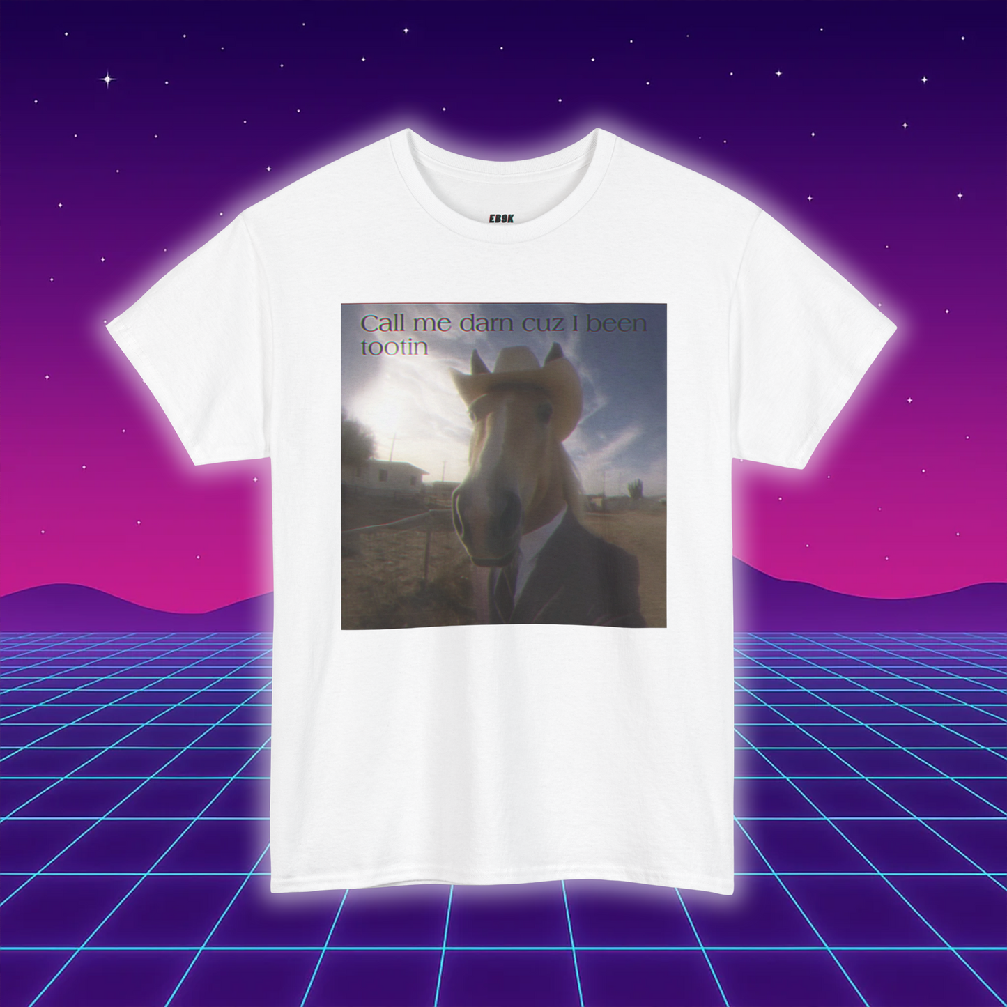 Call Me Darn Cuz I Been Tootin | Horse T-Shirt