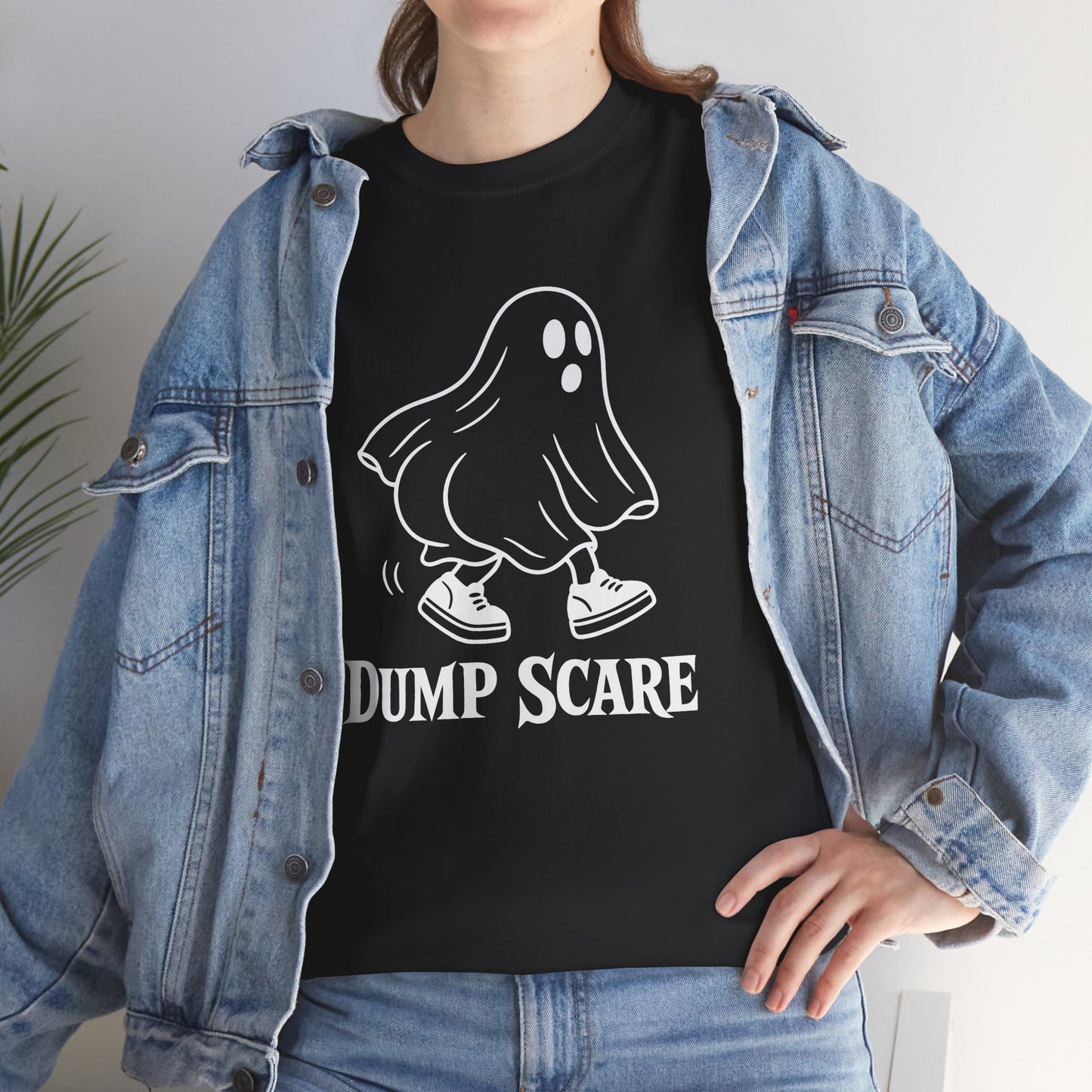 Dump Scare Ghost T-Shirt | Funny Halloween Ghost Tee
