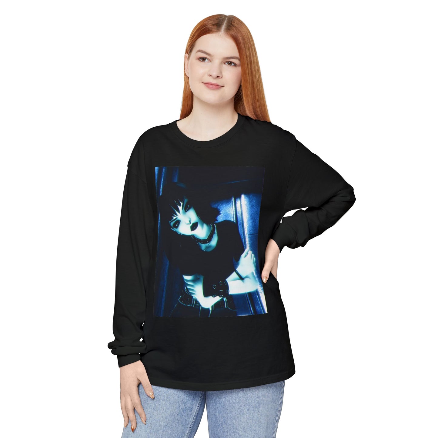 Goth Toon Character Long Sleeve Shirt