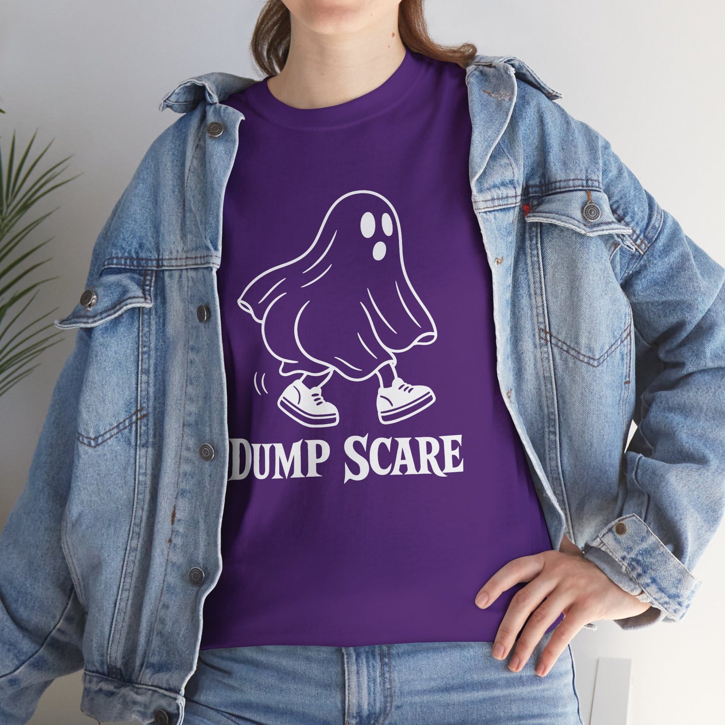 Dump Scare Ghost T-Shirt | Funny Halloween Ghost Tee