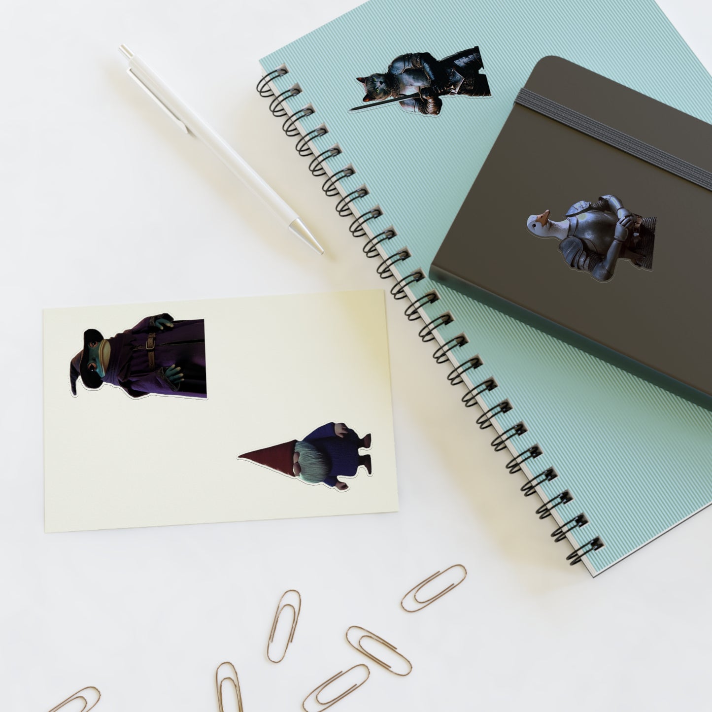 The Frog Mage Characters Sticker Sheet