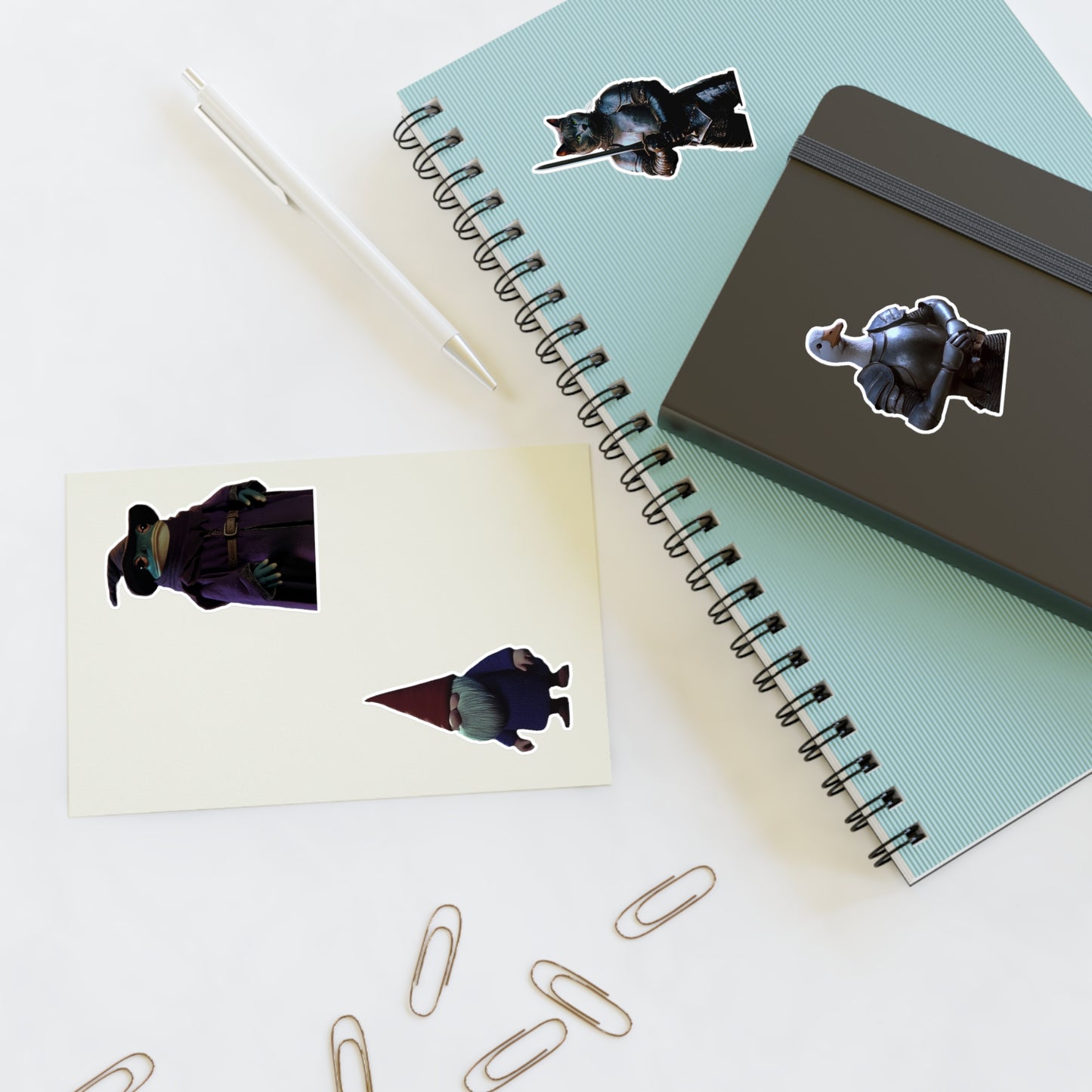 The Frog Mage Characters Sticker Sheet