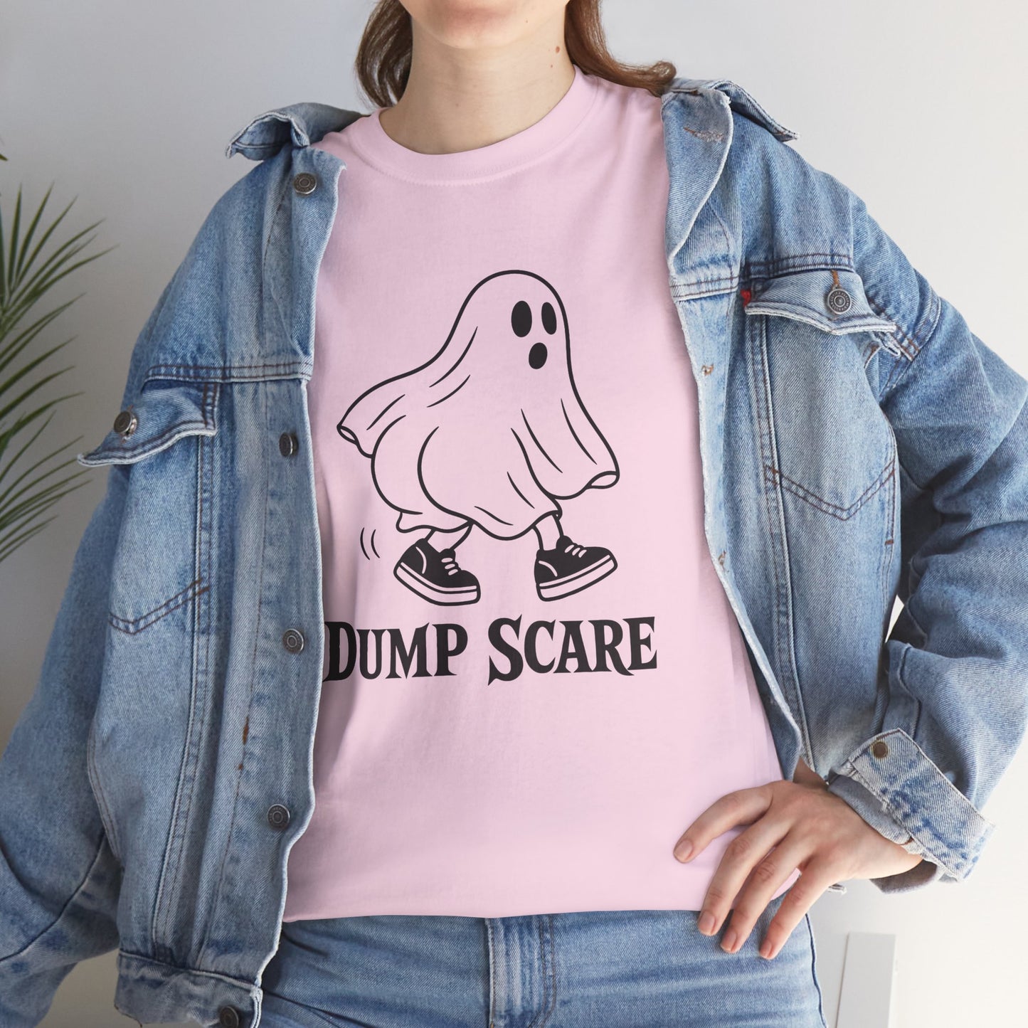 Dump Scare Ghost T-Shirt | Funny Halloween Ghost Tee
