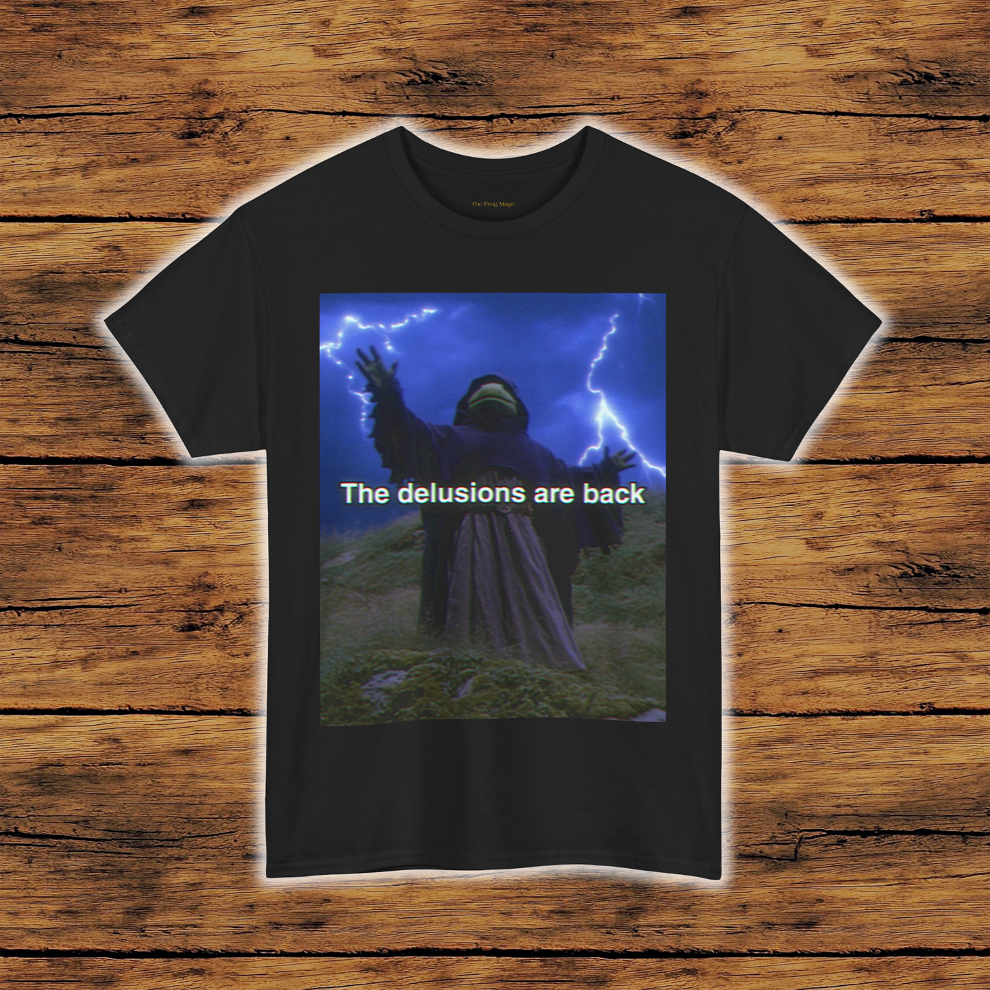 The Delusions Are Back Lizard Mage T-Shirt