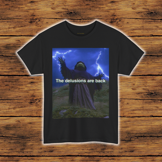 The Delusions Are Back Lizard Mage T-Shirt