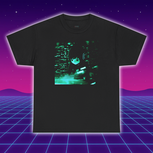 Neon Green Emo Bot 9000 T-Shirt