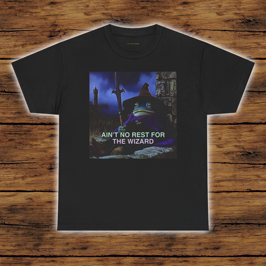 AIN'T NO REST FOR THE WIZARD T-Shirt
