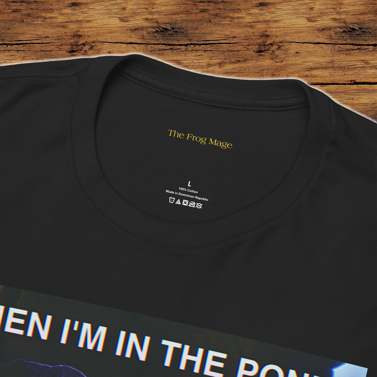 When I'm in the Pond I Be Ponderin' The Frog Mage T-Shirt