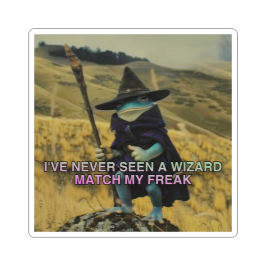 Match My Freak | The Frog Mage Sticker