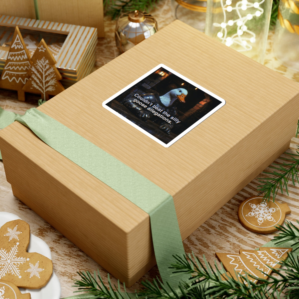 Silly Goose Allegations | Lord Gander Sticker