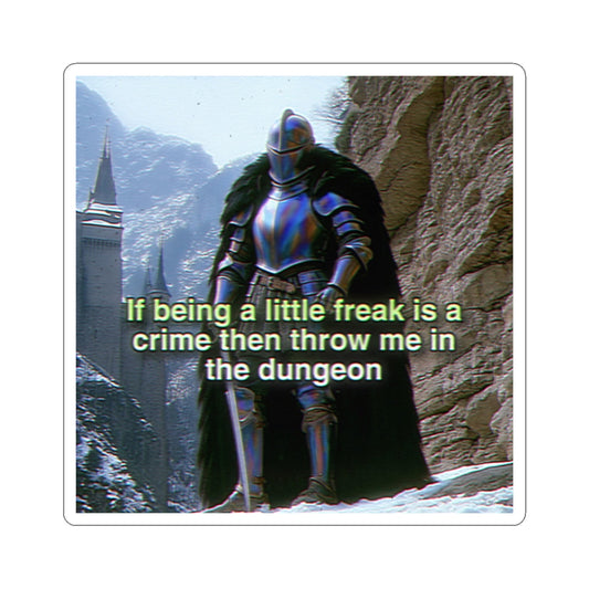 Little Freak | Medieval Knight Sticker