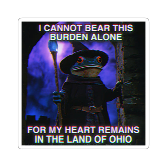 The Land of Ohio | The Frog Mage Sticker
