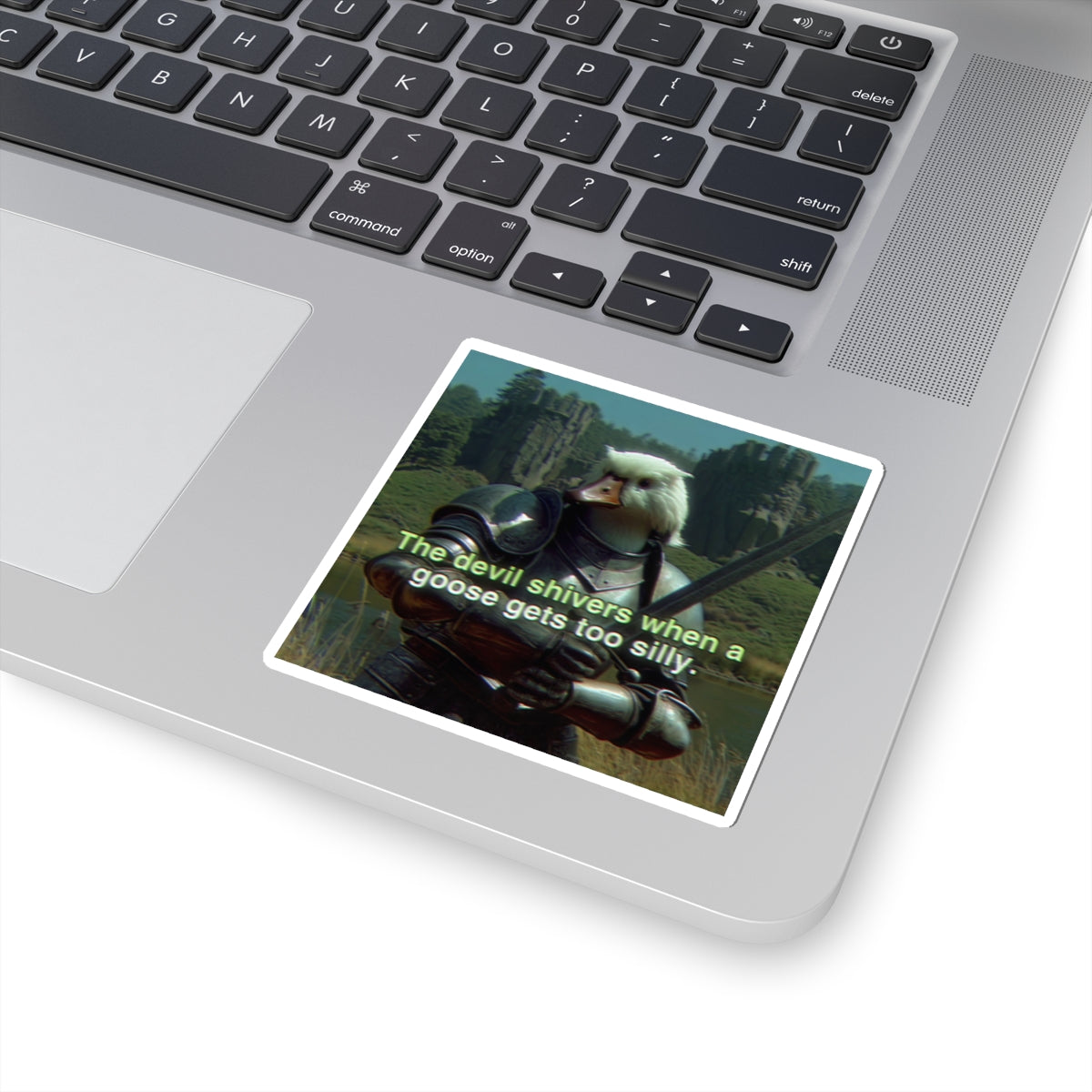 The Devil Shivers | Lord Gander Sticker