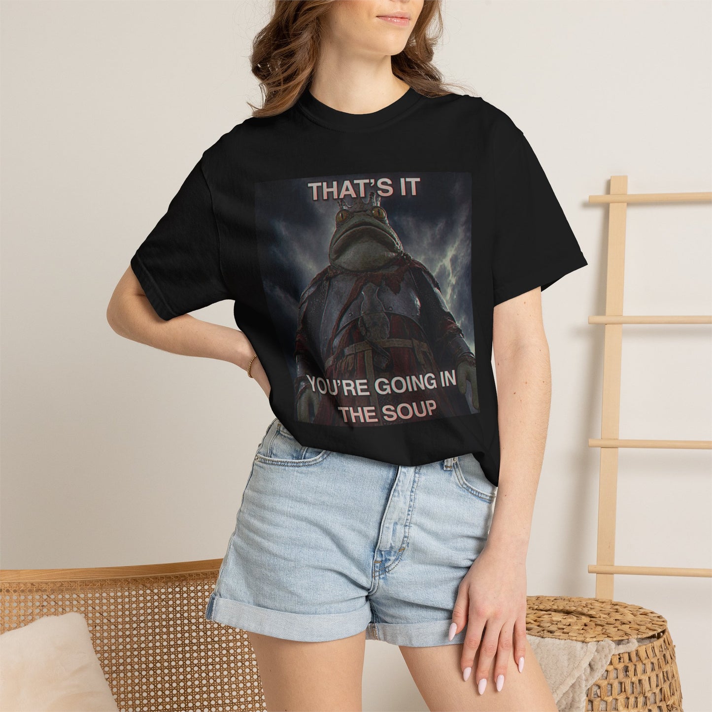 You're Going in the Soup | The Frog King T-Shirt