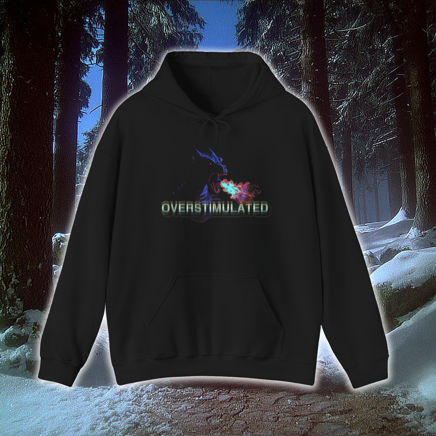 Overstimulated Dragon Hoodie