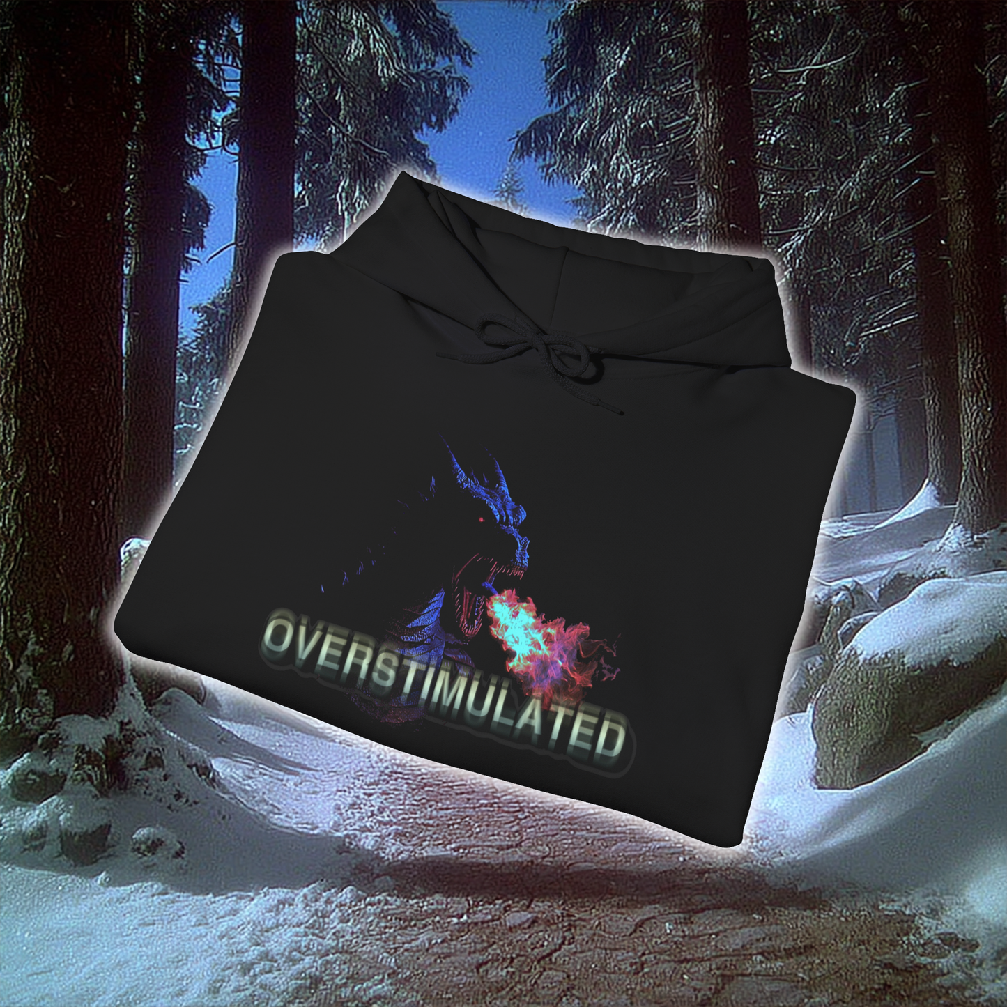 Overstimulated Dragon Hoodie