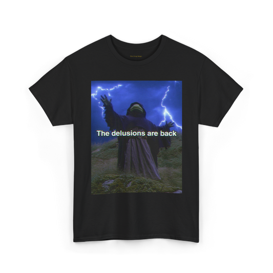 The Delusions Are Back Lizard Mage T-Shirt