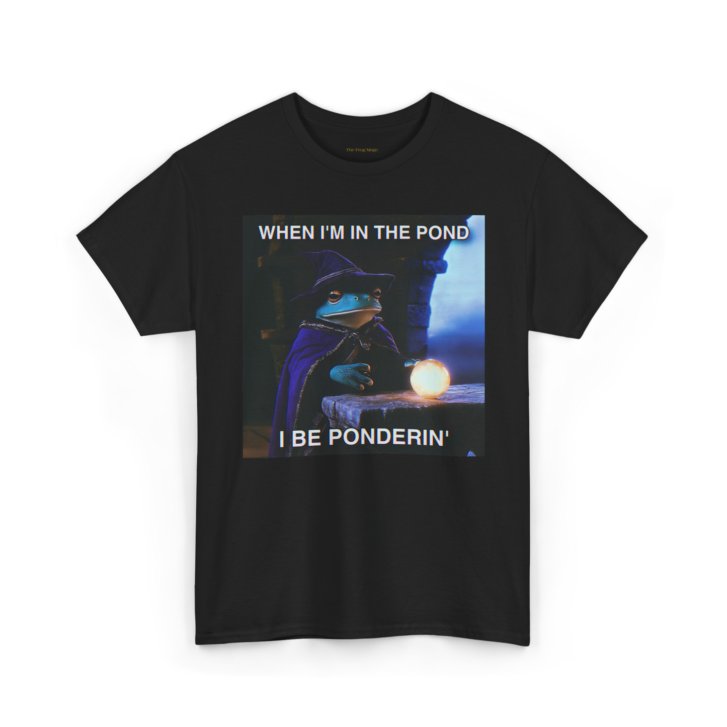 When I'm in the Pond I Be Ponderin' The Frog Mage T-Shirt