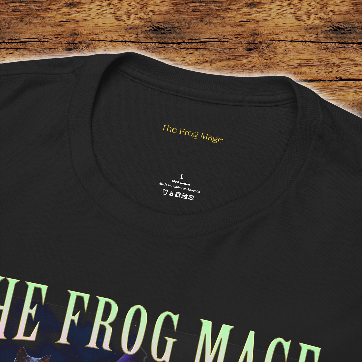 The Frog Mage Vintage Collage T-Shirt