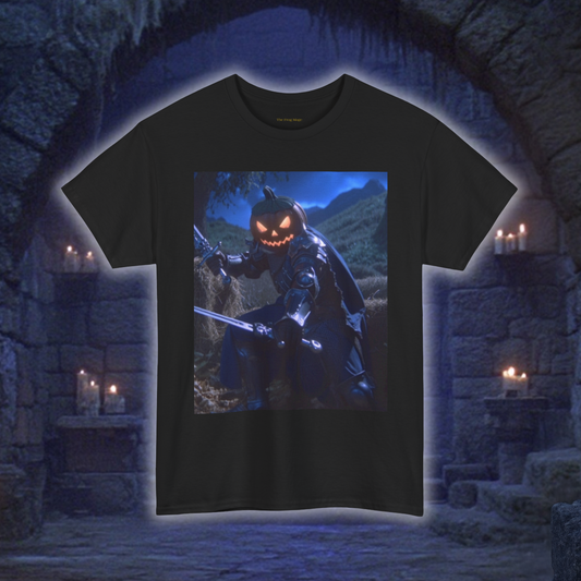Pumpkin Knight | Halloween Dark Fantasy T-Shirt
