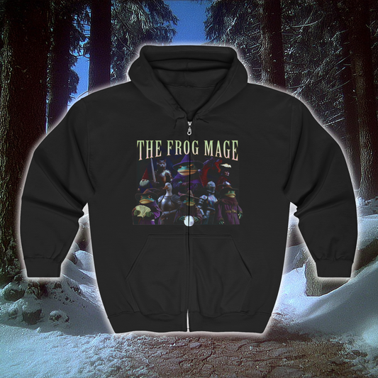 The Frog Mage Full Zip Hooded Sweatshirt