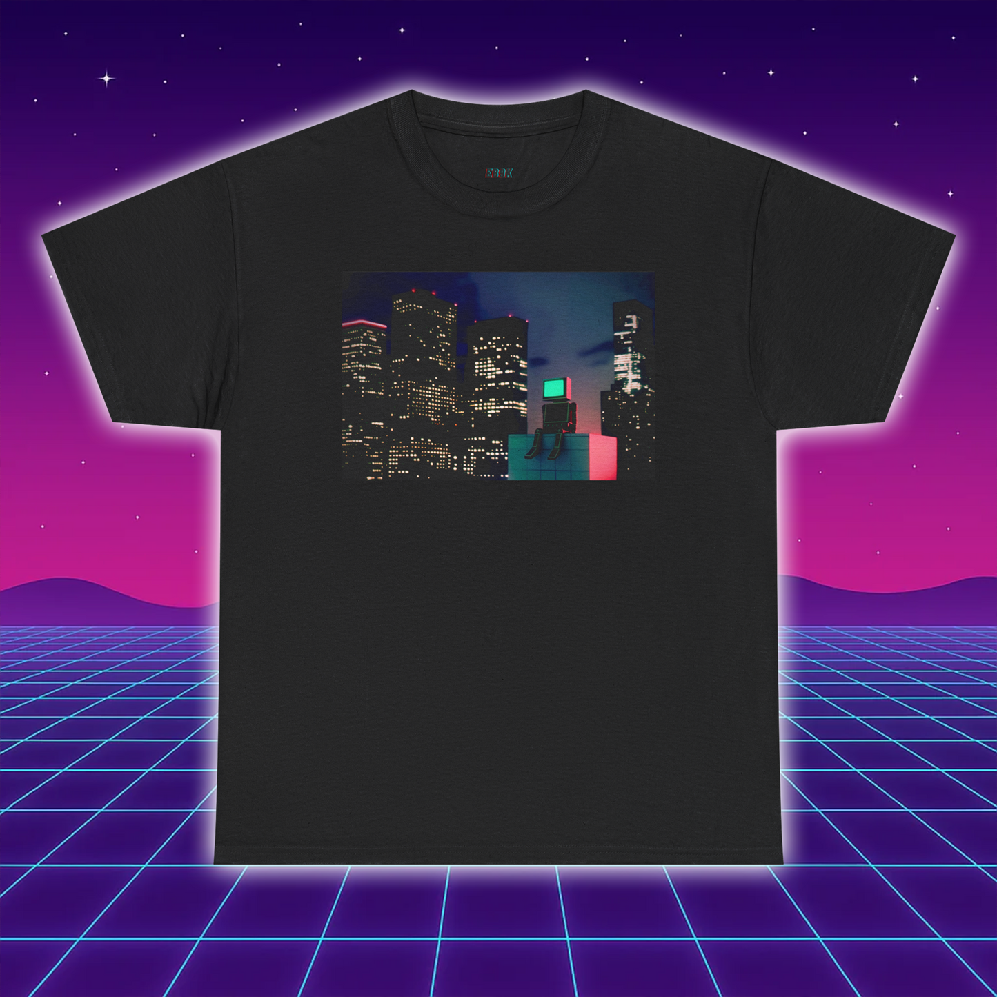 Listen City Album Art Emo Bot 9000 T-Shirt