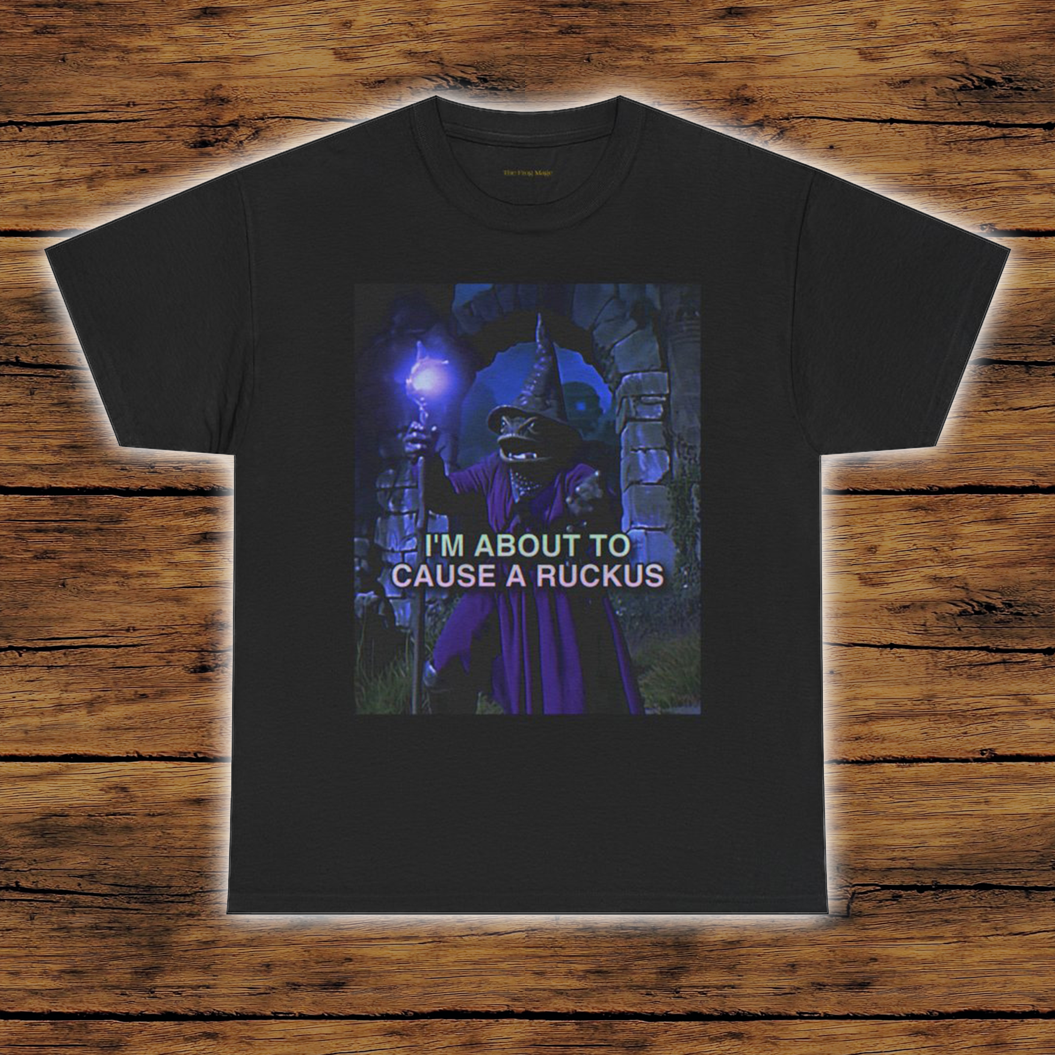 The Frog Mage T-Shirt | I'm About to Cause a Ruckus | Medieval Fantasy ...